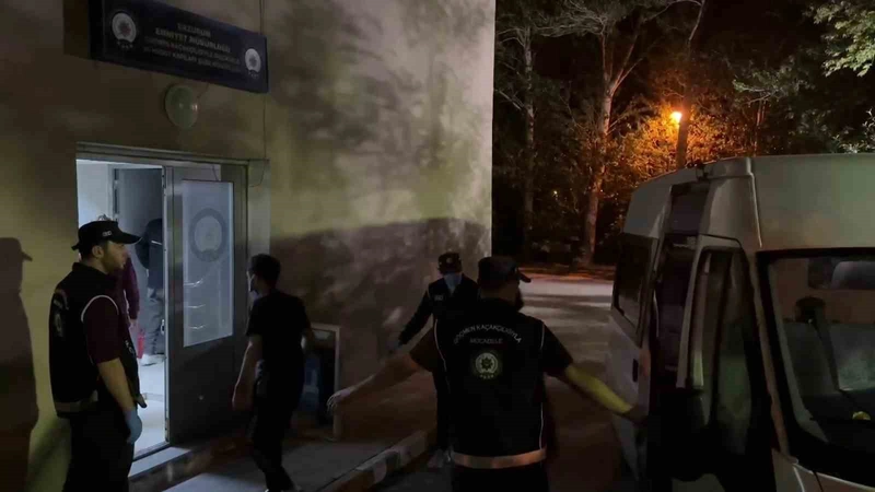 Erzurum’da göçmen kaçakçılığı operasyonu