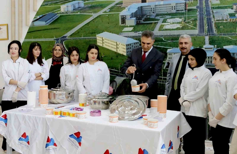 Ağrı’da öğrenciler yöresel lezzet 