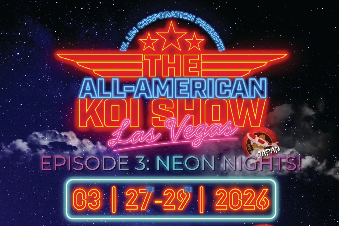 All American Koi Show 2026: Koi dünyasının en prestijli yarışması Las Vegas