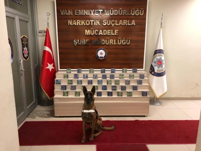 Van’da 21 kilo eroin ele geçirildi