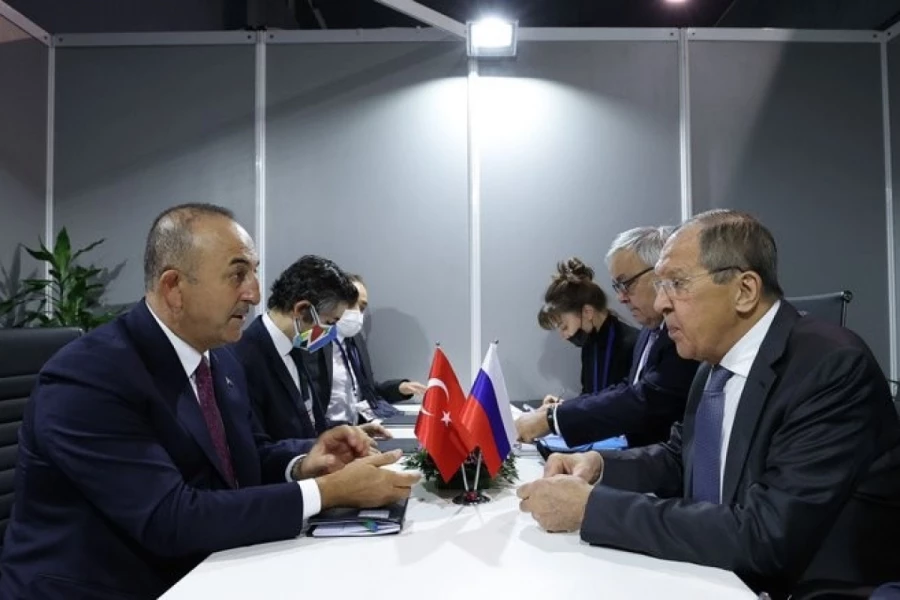 Bakan Çavuşoğlu, Rus mevkidaşı Lavrov ile görüştü