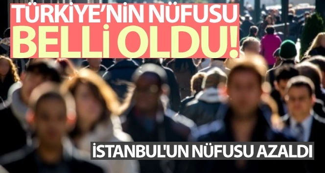 Türkiye nüfusu 83 milyon 614 bin 362 kişi oldu