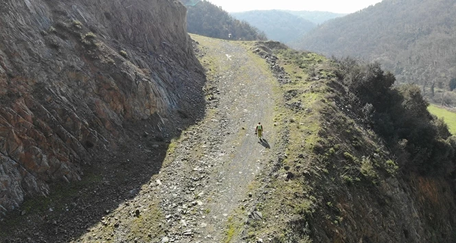 Base jump dünya rekortmeni Kuzey Marmara Otoyolu
