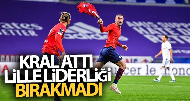 Burak Yılmaz attı, Lille liderliği bırakmadı