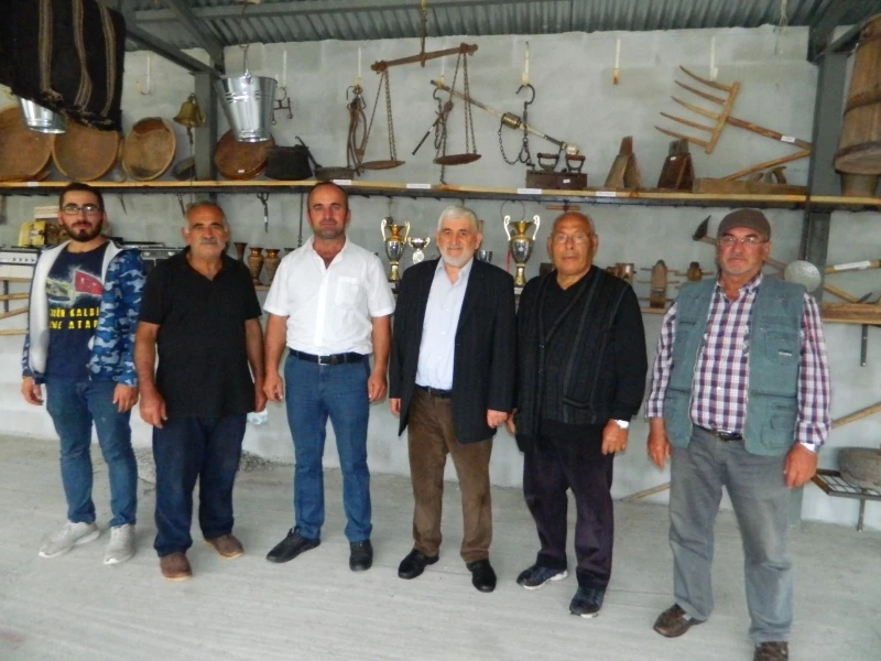 Posof’ta 1950’lerde kullanılan tarım aletlerinin sergilendiği müze açıldı