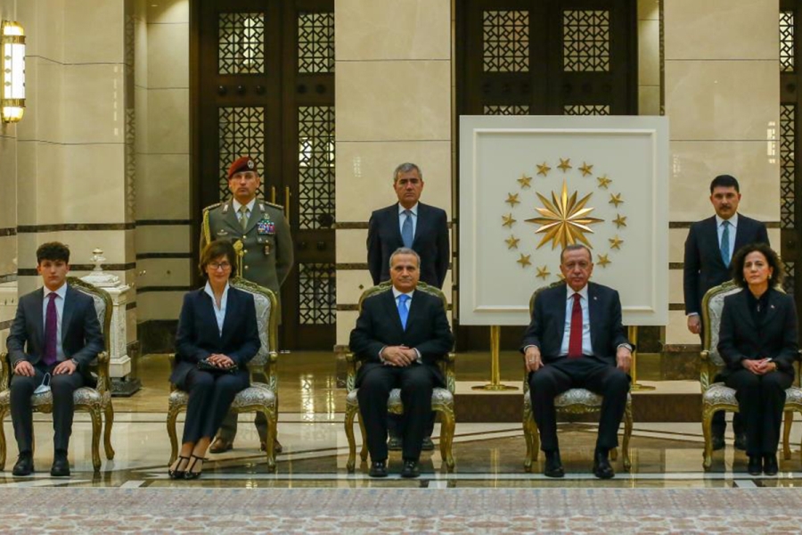 Cumhurbaşkanı Erdoğan, İtalya Büyükelçisini kabul etti