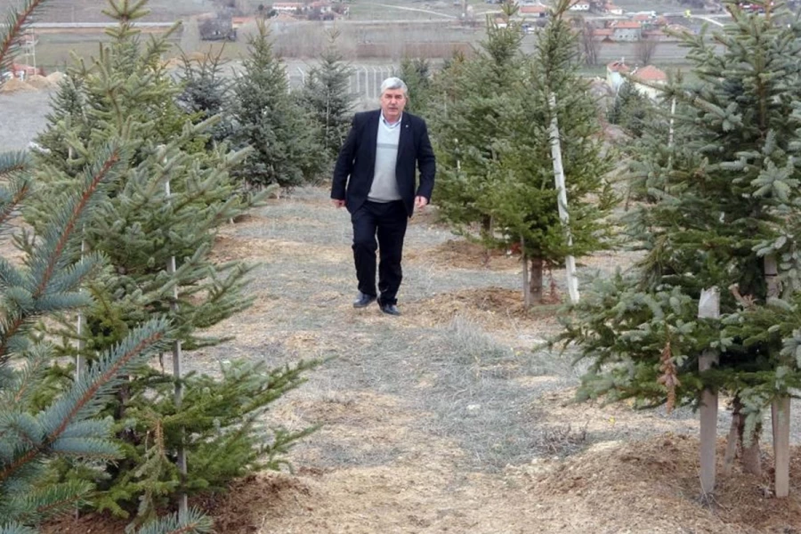 Bozkırı yeşillendiren ‘Oksijen Adam