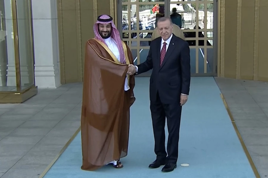 Cumhurbaşkanı Erdoğan, Suudi Arabistan Veliaht Prensi Selman