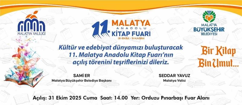 11. Malatya Kitap Fuarı 