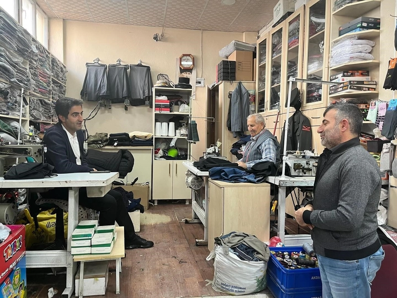 Kaymakam Aslantatar Esnaf Ziyaretlerini Sürdürüyor