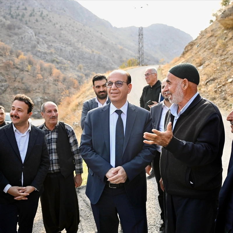 Başkan Geçit Porga Bölgesinde Kırsal Yatırımları Yerinde İnceledi
