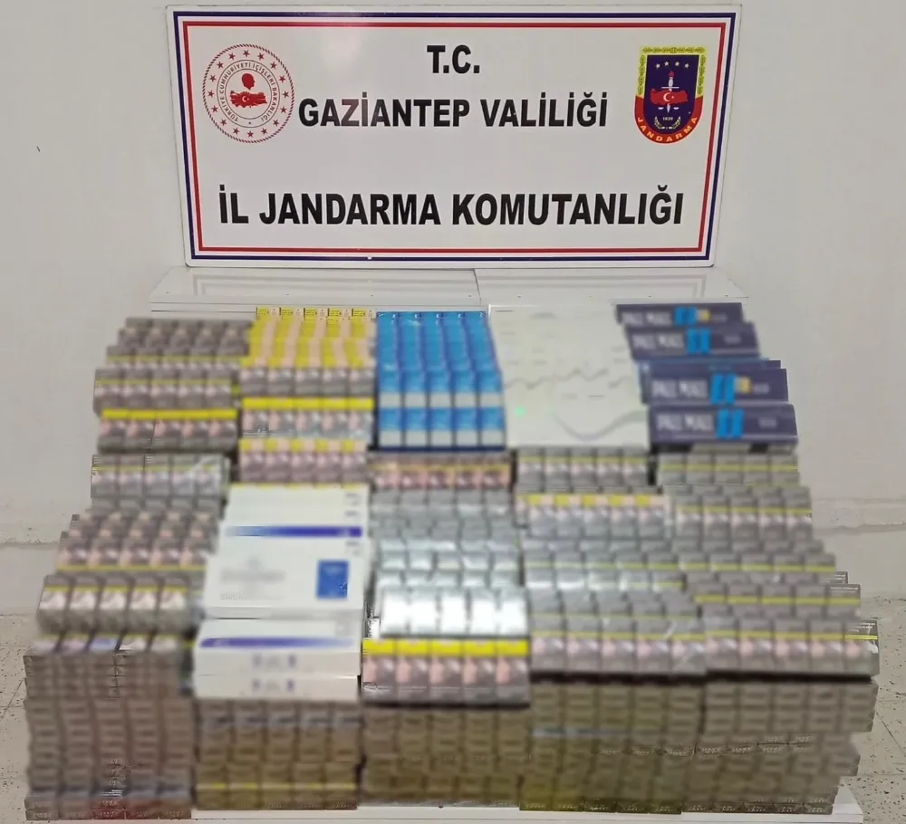 Gaziantep’te kaçakçılık operasyonu