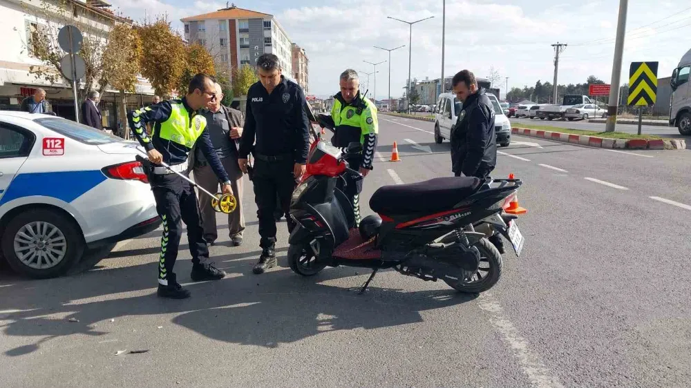 Tavşanlı’da trafik kazası, 1 yaralı