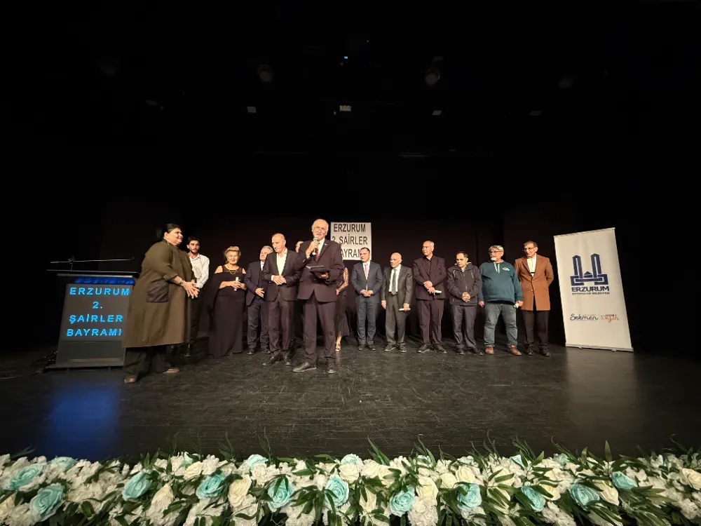 Erzurum Şairler Bayramı yapılan etkinlikle kutlandı.