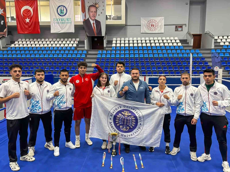 Atatürk Üniversitesi Boks Takımı Türkiye Üçüncüsü Oldu