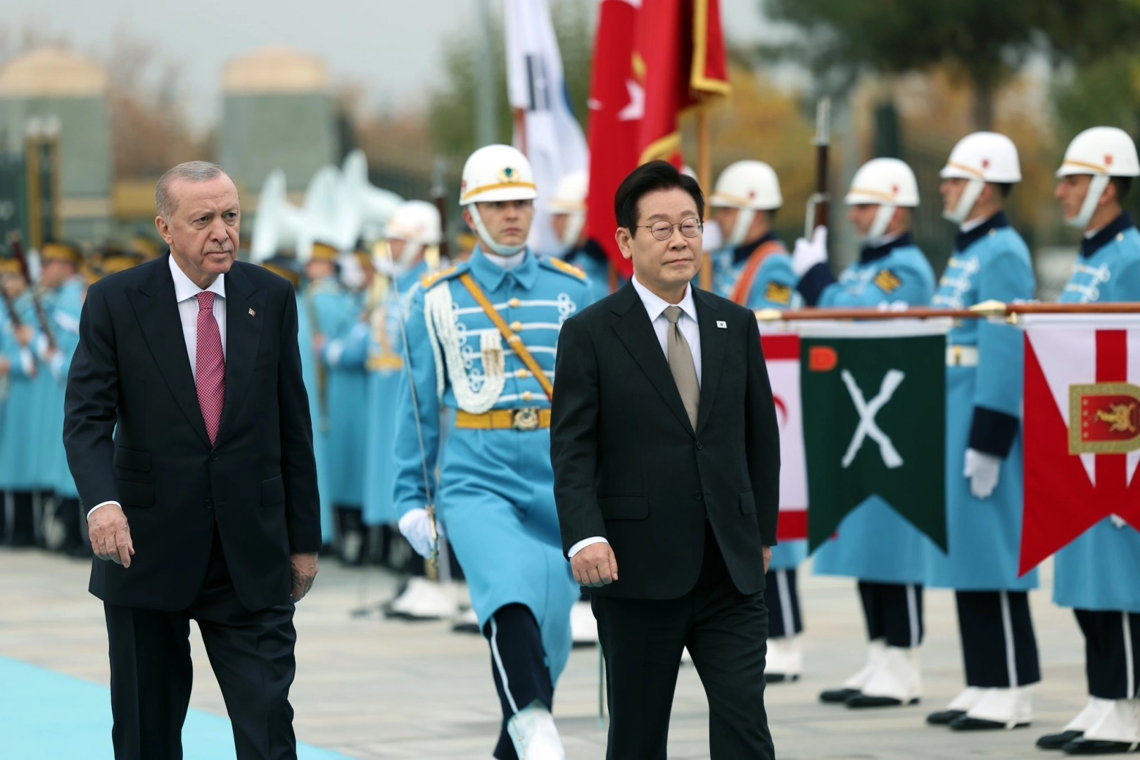 Cumhurbaşkanı Erdoğan, Güney Kore Cumhurbaşkanı Lee