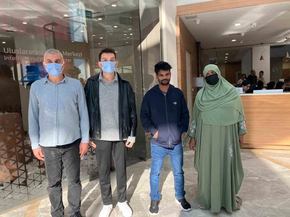 8 bin 500 kilometre uzaktan gelen umut: Çapraz nakille hayata tutundular