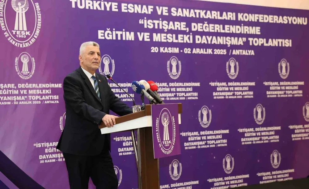 TESK Başkanı Palandöken: 