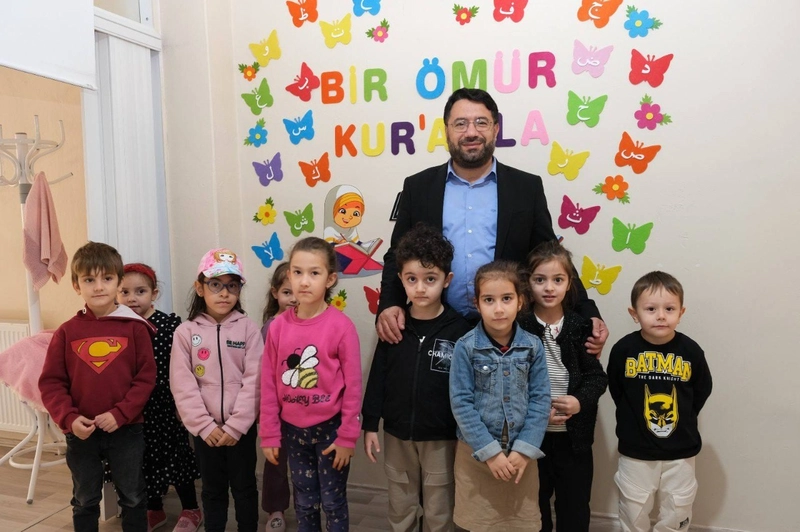 Müftü Fakirullahoğlu Kuran Kurslarını Ziyaret Etti