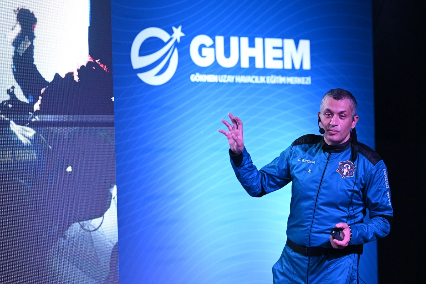 Astronot Gökhan Erdem GUHEM