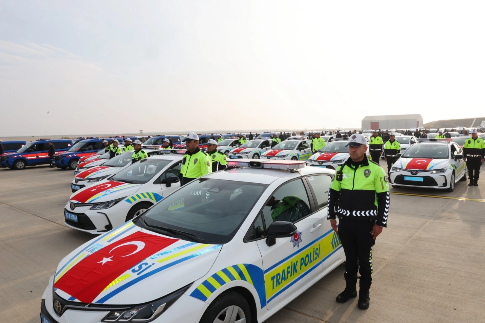 Adıyaman’a 116 Yeni Güvenlik Aracı