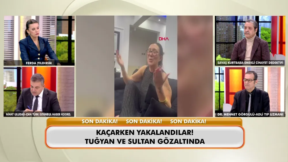 Güllü’nün Kızı Tuğyan ve Arkadaşı Sultan, Yurt Dışına Çıkarken Yakalandı!