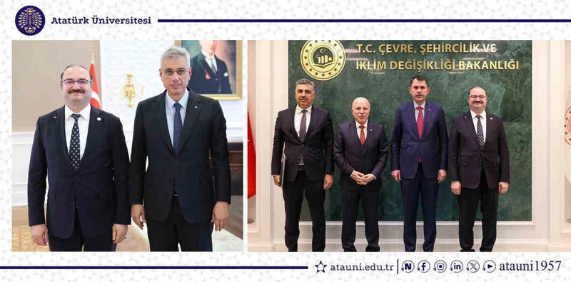 Atatürk Üniversitesi Rektörü Ankara