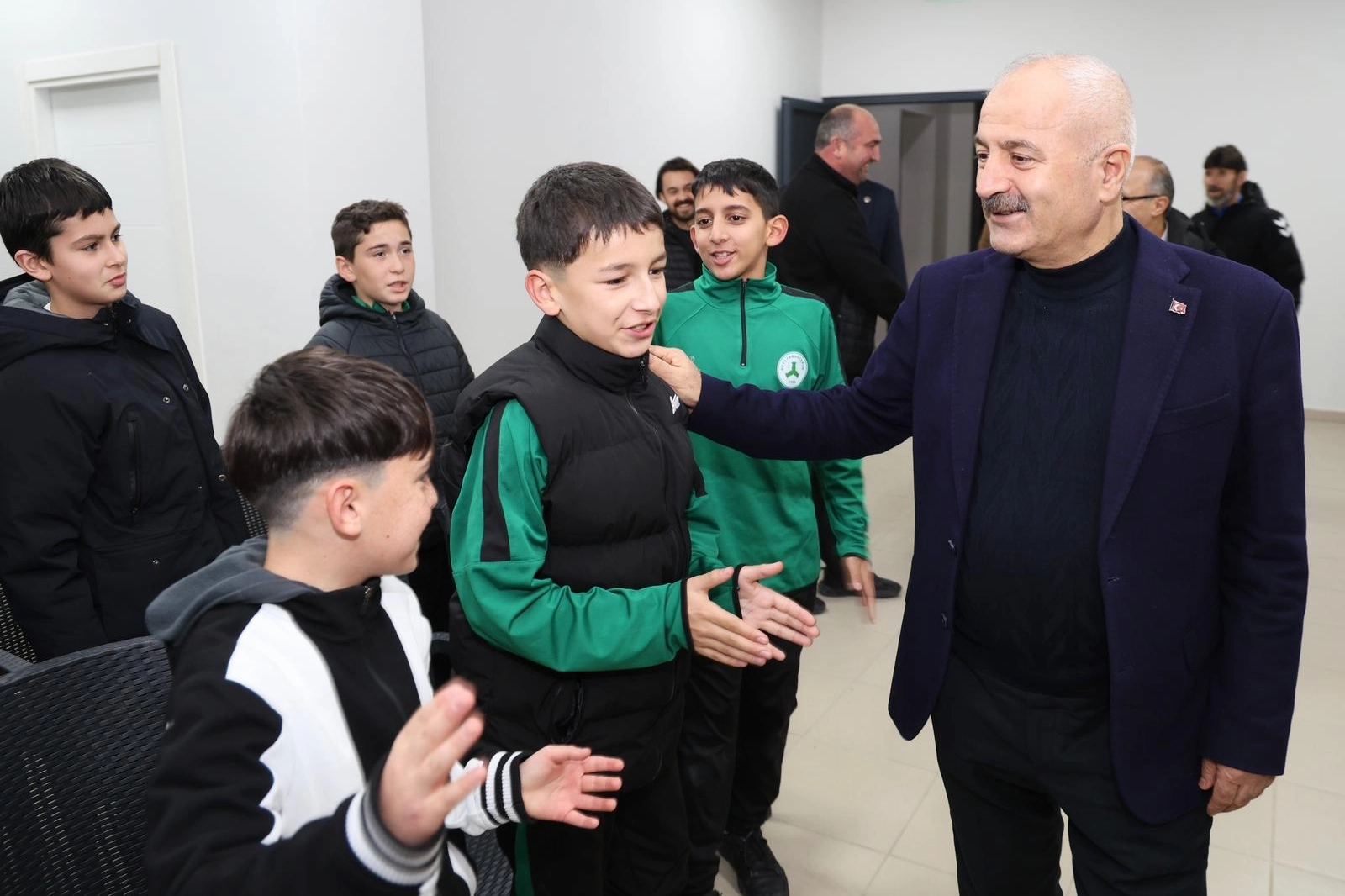 Başkan Zinnur Büyükgöz, Gebzeli Genç Sporcularla Buluştu