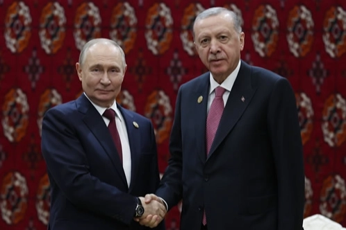 Erdoğan ve Putin Aşkabat