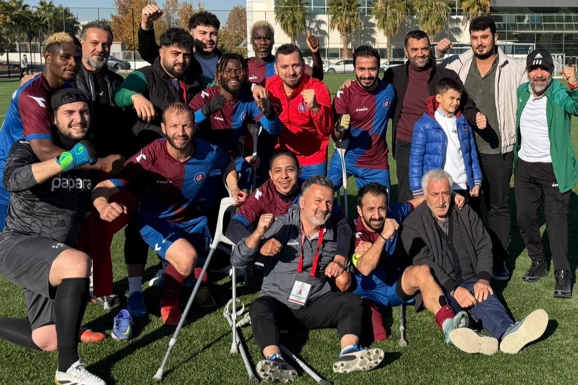 Trabzon Ampute Takımı deplasmanda galip gelerek liderliğini sürdürdü