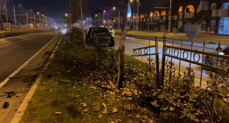 Köpekten Kaçarken Refüje Çıkan Araç: Sürücü Yaralandı