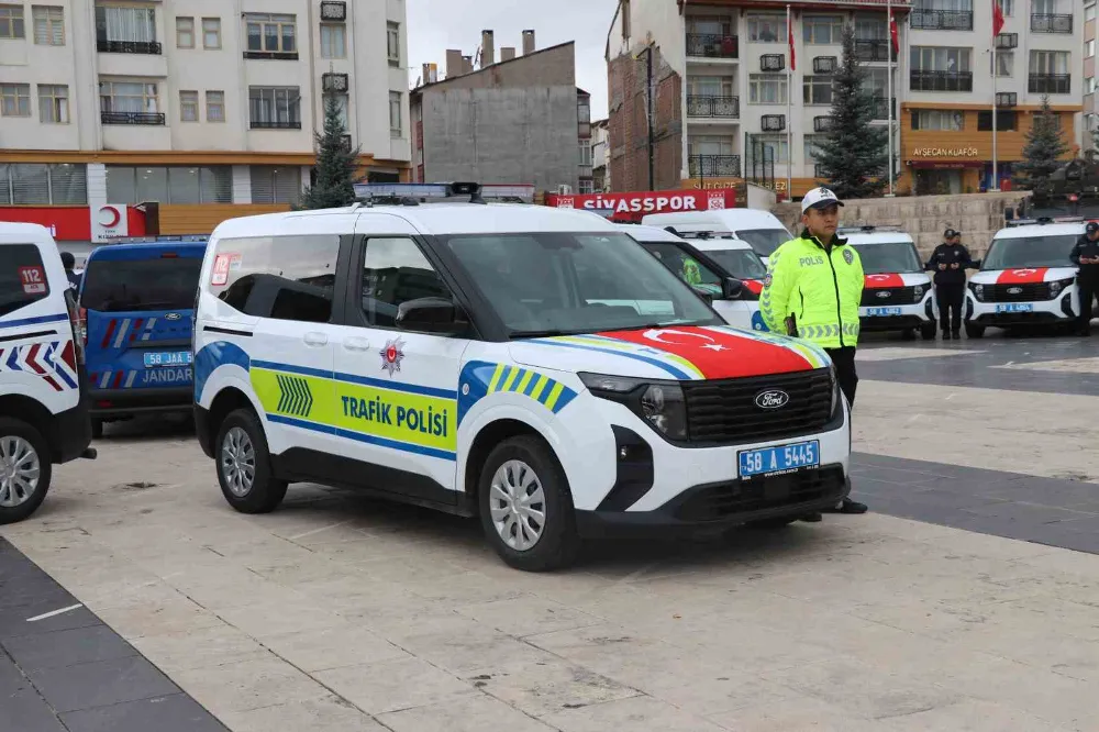 Sivas’ın asayiş gücü modern araçlarla daha da güçlendi