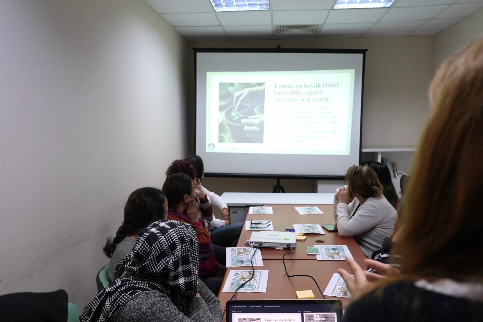 Maltepeli Kadınlara Tasarruf ve Çevre Eğitimi