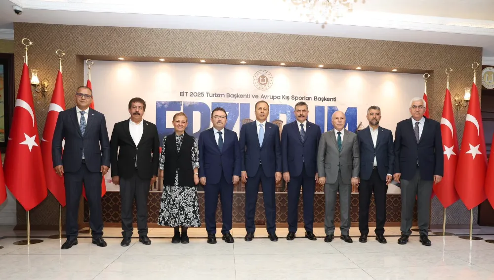 İçişleri Bakanı Yerlikaya, Erzurum’da